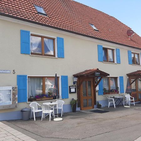 Gaestehaus Pension Waldhorn Weilen unter den Rinnen Exterior foto